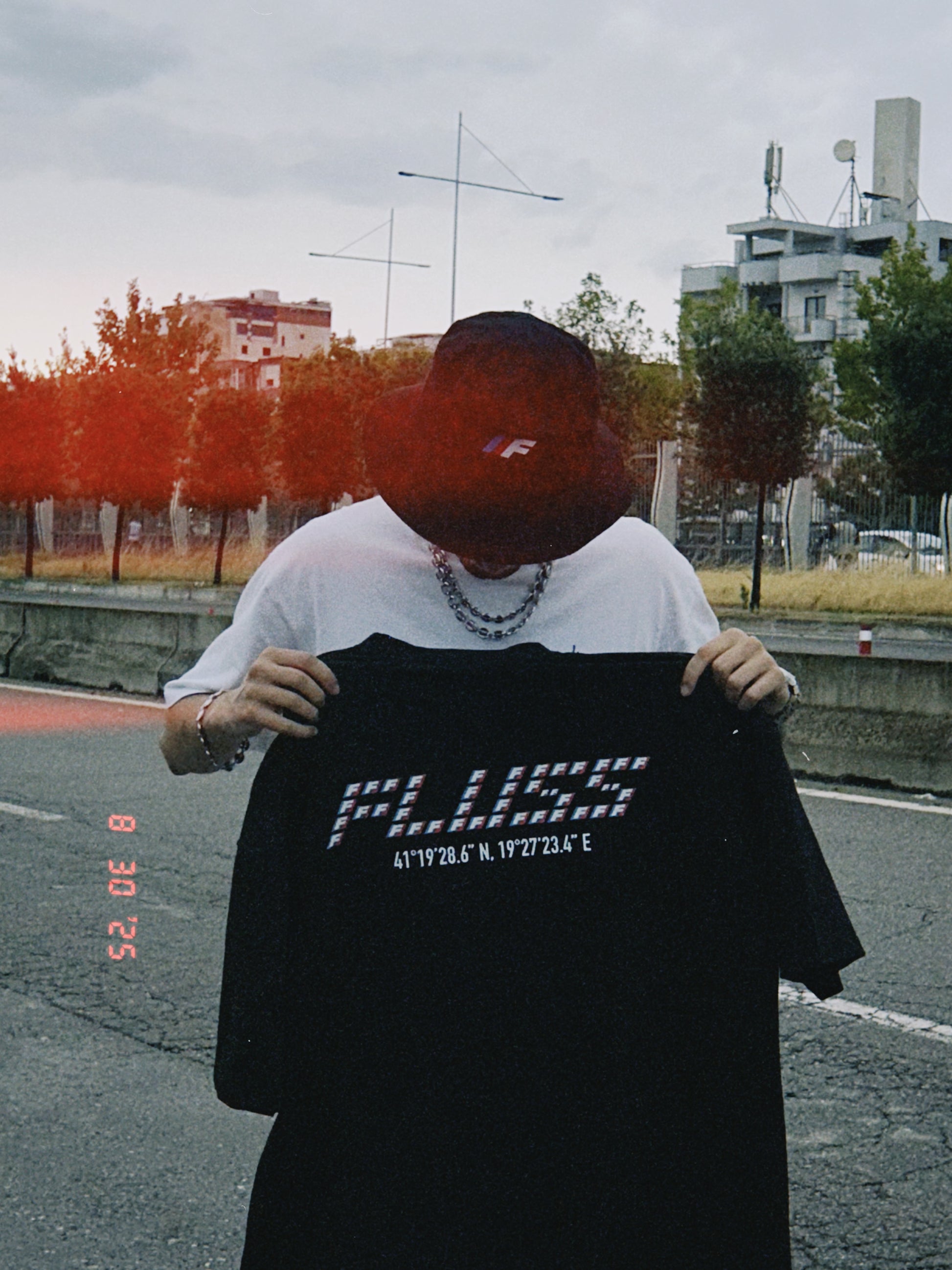 Fluss Equipe T-shirt, Albanian streetwear fashion brand inspired by culture and urban style.