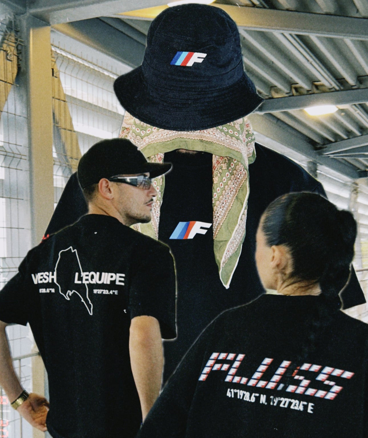 Fluss Equipe T-shirt, Albanian streetwear fashion brand inspired by culture and urban style.